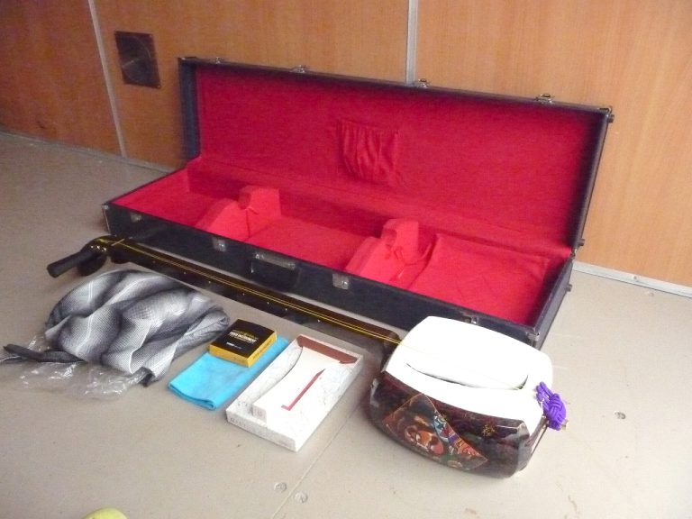 津軽三味線 ハードケース付き ねぶた