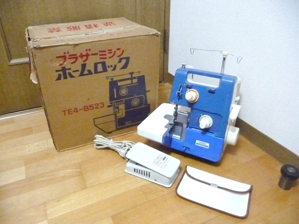 通電OK◇ブラザー brother◇homelock TE4-B504 ロックミシン 本体