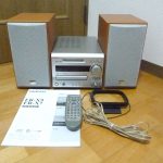 コンポ ONKYO FR-X7 D-SX7 RC-465S オンキヨー CD MD AM FM チューナー リモコン アンテナ 説明書付属