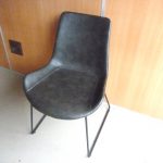 チェア a.depeche PUNISH wing chair アデペシュ パニッシュ ウイングチェア ダークブラウン ヴィンテージ感