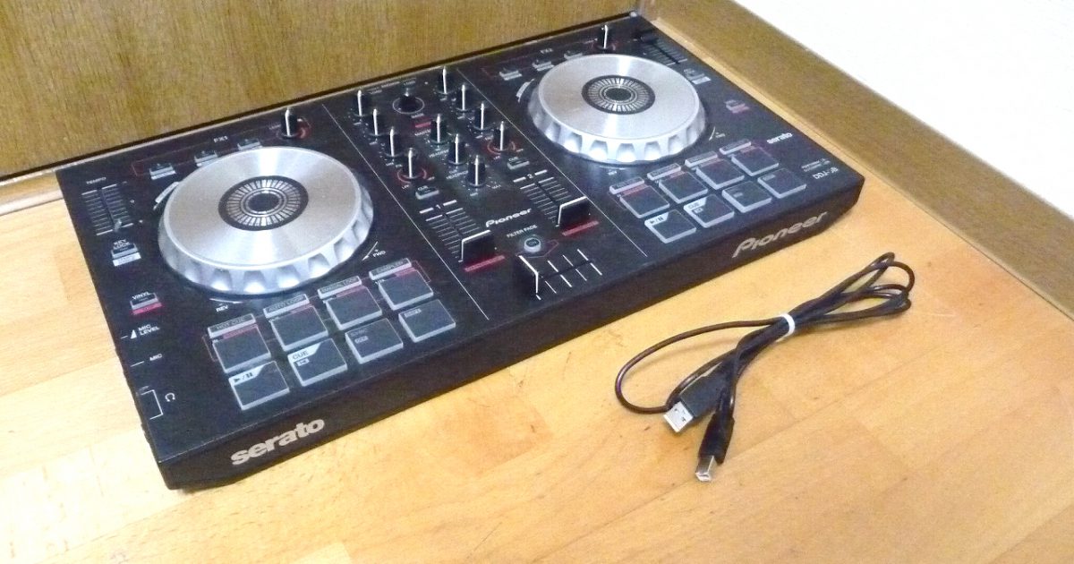 コントローラー Pioneer DDJ-SB PERFORMANCE DJ CONTROLLER パフォーマンス SERATO DJ LITE 2CH USBバスパワー
