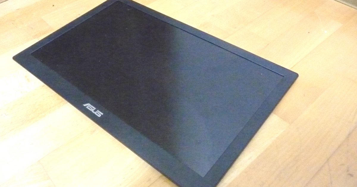 液晶ディスプレイ ASUS MB169B+ エイスース IPSパネル 15.6型 フルHD USB ポータブルモニター スマート 超軽量 訳アリ