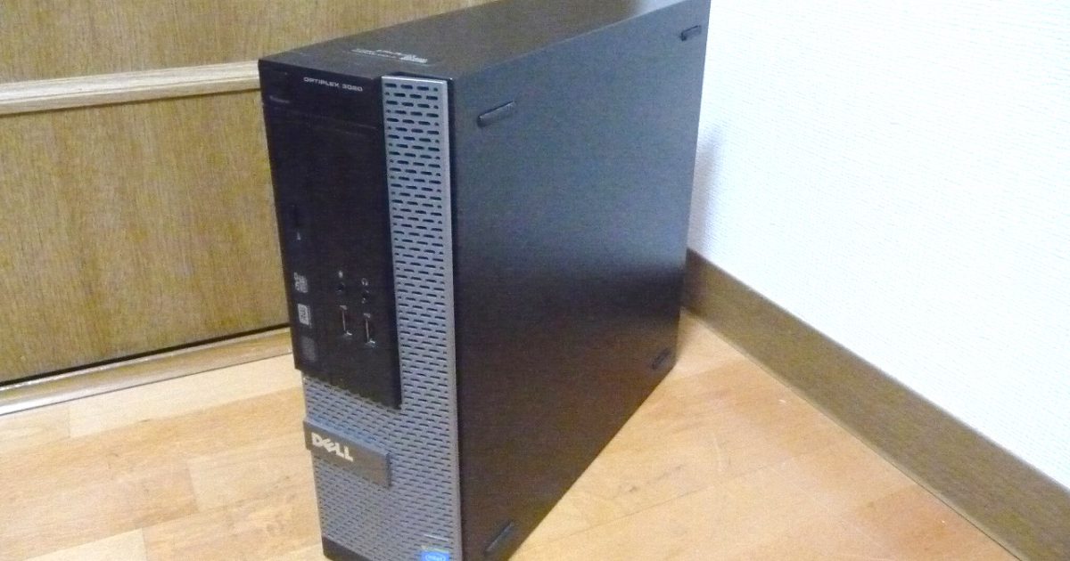 デスクトップパソコン DELL OPTIPLEX 3020 Core i3-4160 3.60GHz メモリ 4GB DVD-RW デル オプティレックス スリムタワー