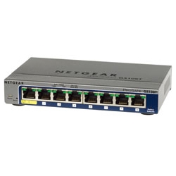 スイッチングハブ NETGEAR GS108T-200JPS ネットギア ギガビット 8ポート スマートスイッチ BUSINESS ビジネス