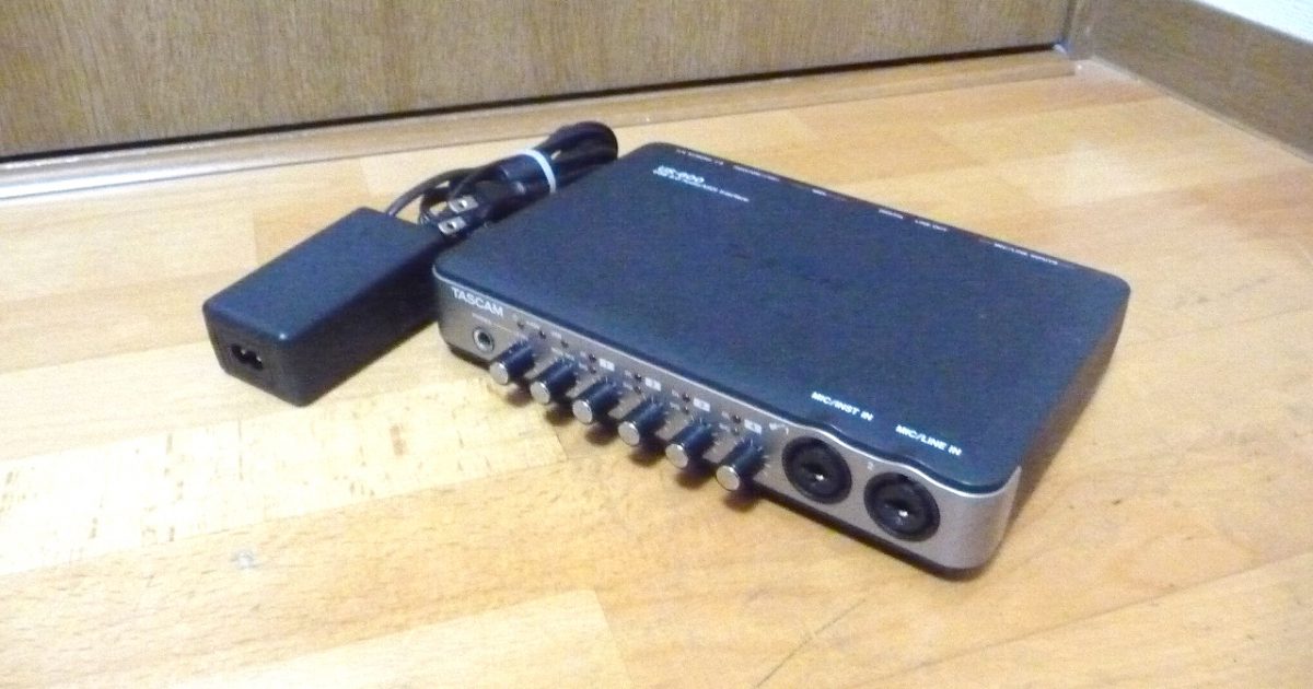 MIDIインターフェース TASCAM US-600 タスカム USB2.0オーディオ ギター +48V マイクプリ4基搭載 4XLRマイク