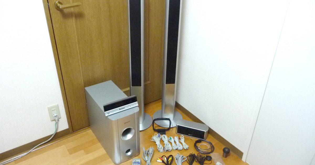 サラウンドセット Pioneer HTP-E330 S-E330ST SX-E330SW パイオニア 5.1ch スピーカー ウーファー レシーバー トールボーイ