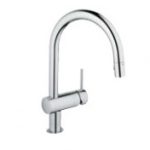 水栓 GROHE JS-5252100J グローエ グースネックシャワー キッチン水栓 シングルレバー 整流 節湯 永大産業