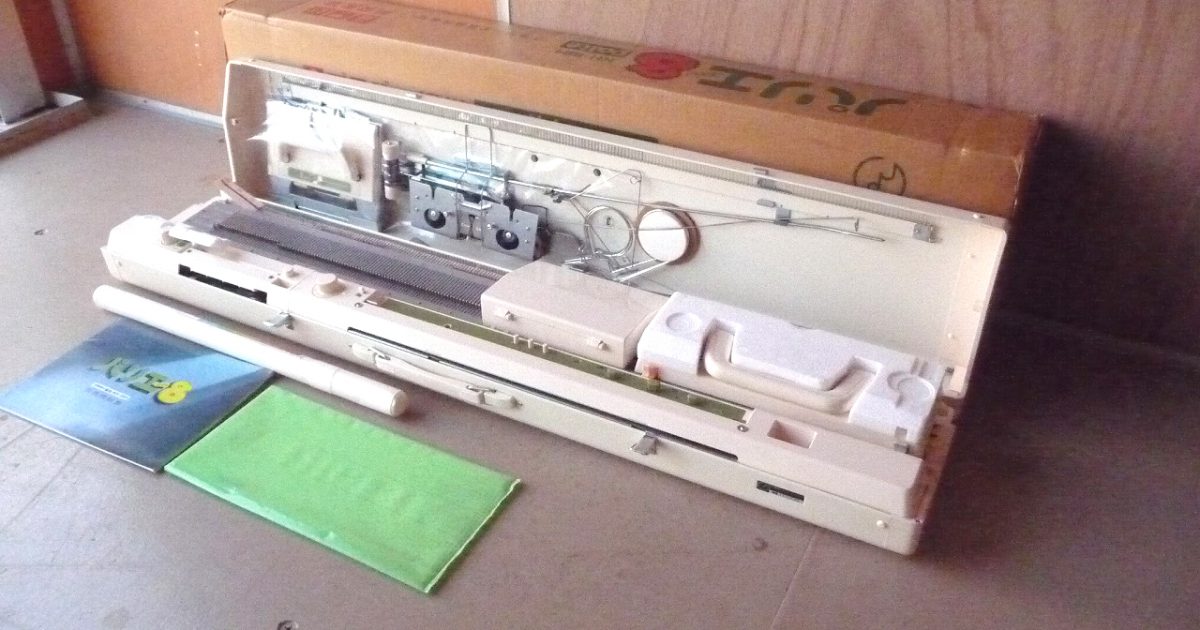 編み機 BROTHER Palie 8 KH-881 ブラザー パリエ8 パンチカード 説明書付属 編機 ハンドクラフト 手芸 1110104