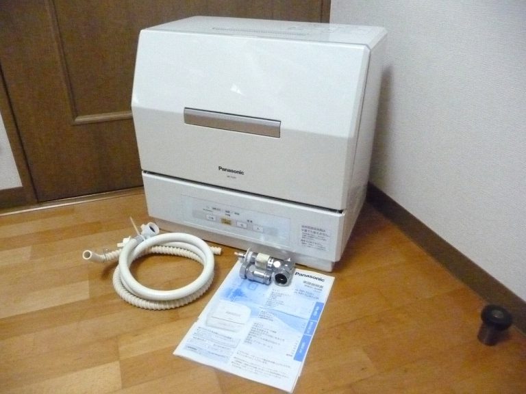 食器洗い乾燥機 Panasonic NP-TCR1 パナソニック プチ食洗 分岐栓 付き 食洗機 3人分 据え置き 前開き式 水温センサー 室温センサー エコナビ