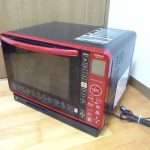 オーブンレンジ HITACHI MRO-TS7 日立 ヘルシーシェフ 庫内フラット スチームオーブン 1000W レッド 縦開き 2018年