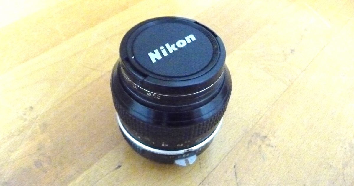 レンズ Nikon NIKKOR 50mm 1:1.4 LION SKYLIGHT 1A φ52 ニコン ニッコール ライオン スカイライト 一眼カメラ用