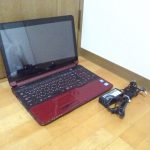 ノートパソコン FUJITSU FMVA77GR Win10 Pro Core i7 2670QM 8GB 400GB BD-RE 15.6インチ テンキー 富士通 レッド