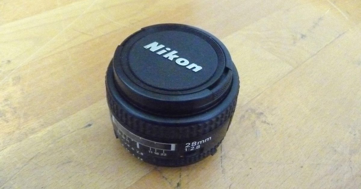 レンズ Nikon AF NIKKOR 28mm 1:2.8 ニコン ニッコール 一眼カメラ用