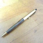ボールペン PELIKAN 555 GERMANY ROLLED GOLD DOUBLE L ペリカン ドイツ ローラード ゴールド ダブル ノック式 ゴールド