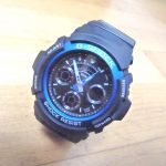 腕時計 CASIO G-SHOCK BASIC カシオ ジーショック ベーシック クォーツ ブラック ブルー 黒 青 メンズ 男性用