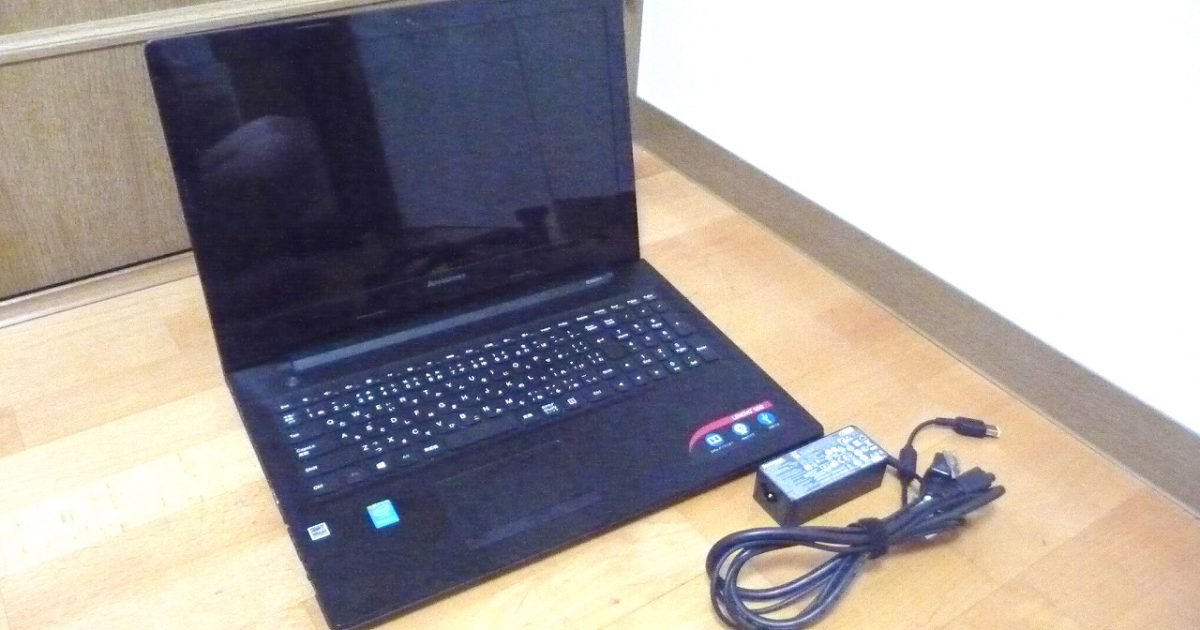Lenovo G5080 80E503EEJP レノボ Win10 Core i3-5005U メモリ 4GB HDD 1TB DVD RW スーパーマルチ 15.6型 テンキー