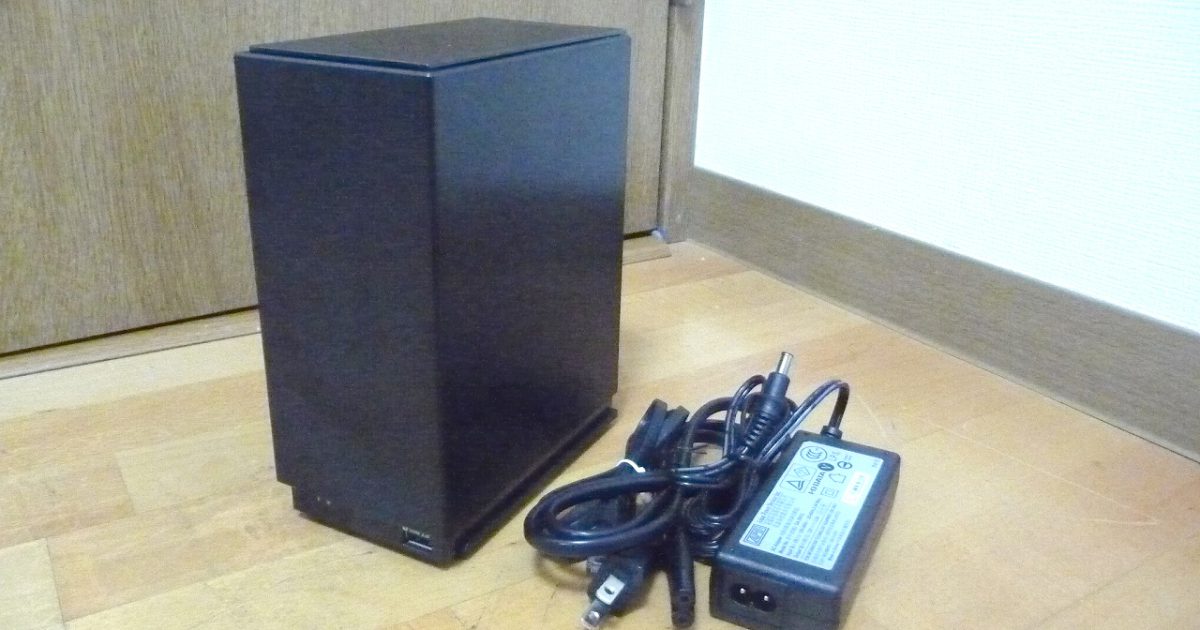 NAS IODATA LAN DISK A HDL2-AA8 DLNA アイ・オー・データ ランディスク ネットワークHDD 4TB×2台 8TB