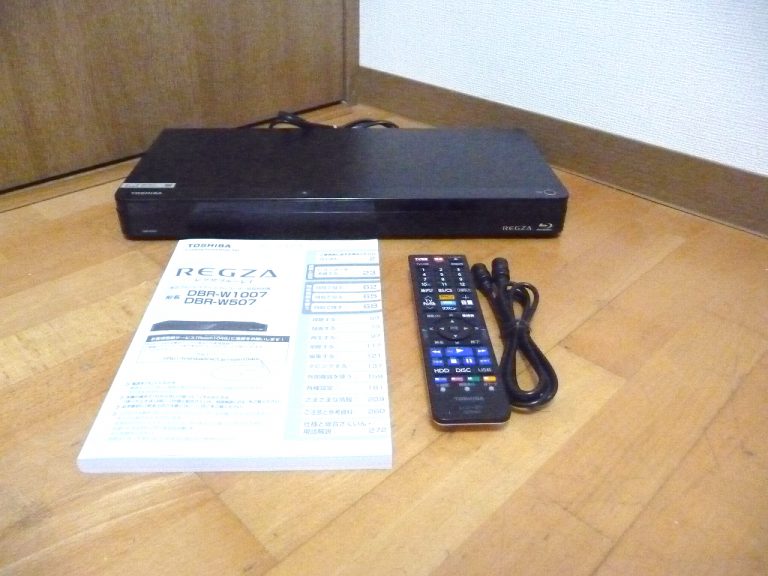 ブルーレイレコーダー TOSHIBA REGZA DBR-W507 SE-R0466 HDD 500GB 4K 東芝 レグザ おまかせダビング レグザリンク シェア