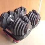 アジャスタブル ダンベル Motions 5～40kg 2個 セット 合計80kg モーションズ ダイヤル 可変式 筋トレ