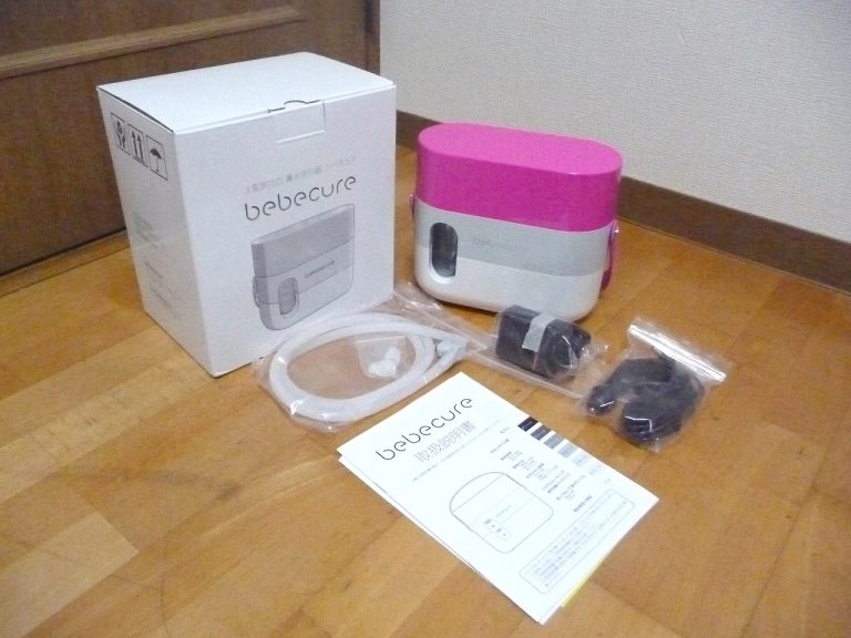 鼻水吸引器 bebecure ベベキュア 電動 ローズピンク トップクラスの吸引力