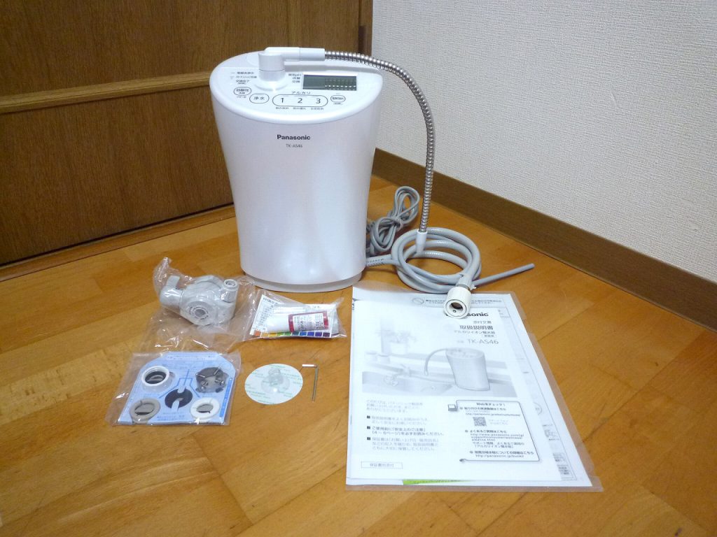アルカリイオン整水器 Panasonic TK-AS46 TK-HS92C1 