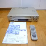 S-VHS ビデオデッキ Victor HR-V200 LP20667-001 ビクター Super VHS ET ビデオカセットレコーダー