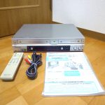 DVDレコーダー Pioneer DVR-RT-50H パイオニア スグレコ VHS HDD 160GB カセット プレーヤー レコーダー VXX3106