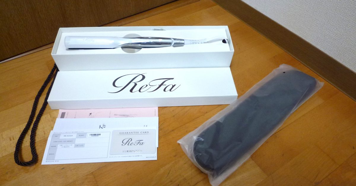 ヘアアイロン MTG ReFa BEAUTECH STRAIGHT IRON RE-AC02A ストレート 220℃ リファ ビューテック エムティージー