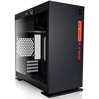 PCケース IN WIN IW-CF07B 301 Black MicroATX Mini-ITX インウィン ミドルタワー