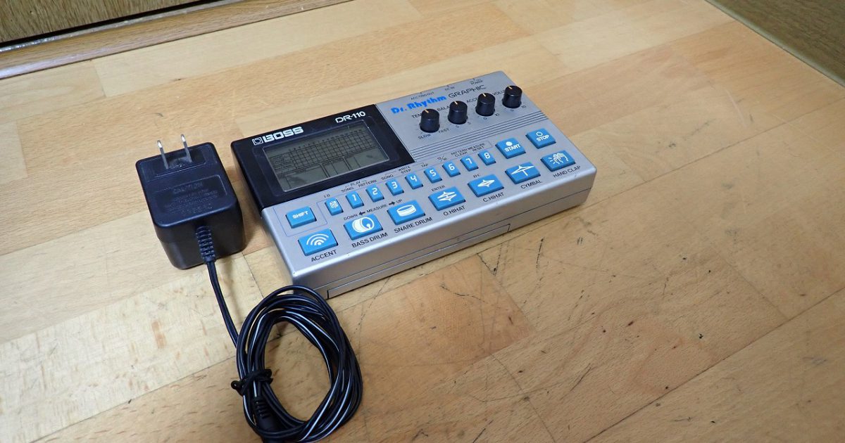 リズムマシン BOSS Dr.Rhythm GRAPHIC DR-110 ボス ドクターリズム グラフィック ビンテージ アナログ