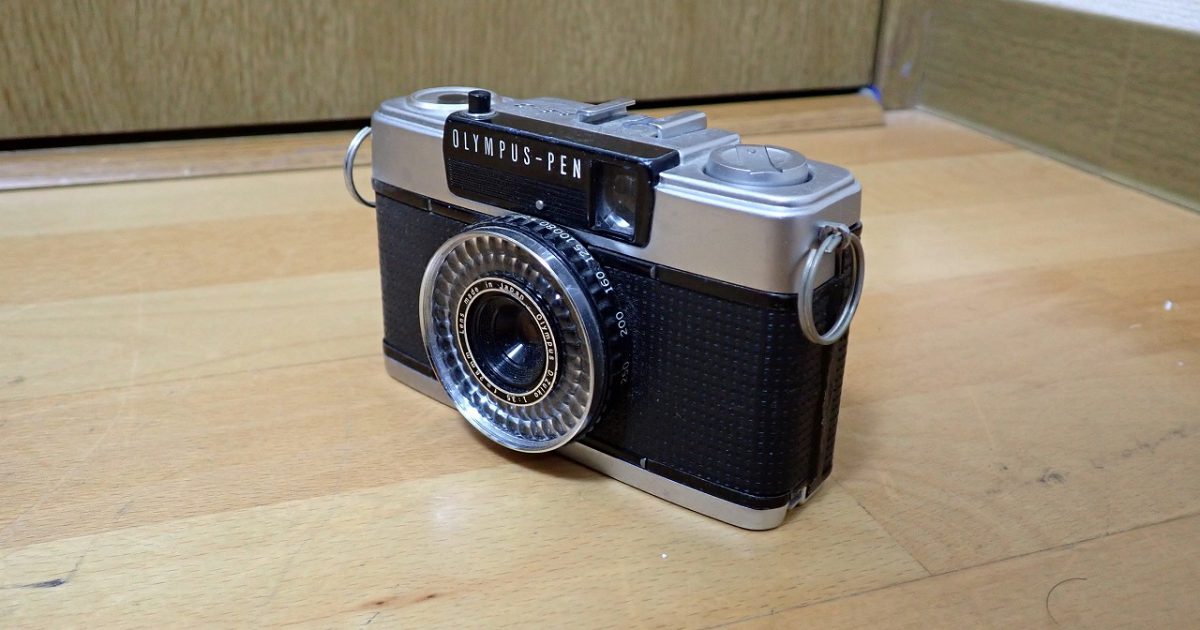 フィルムカメラ OLYMPUS PEN EE-3 オリンパス ペン D.Zuiko 1:3.5 f=28mm Lens MADE IN JAPAN