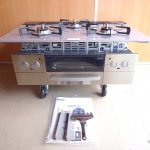 ビルトインガスコンロ Cleanup Rinnai ZGGRK7R18JVS-K RHB71W23LR-W リンナイ 都市ガス 75cm ガラストップ 3口 未使用