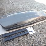ルーフボックス THULE Dynamic L 900 Ski Carrier スーリー ダイナミック スキーキャリア グレー ジェットバック