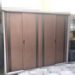 物置 TAKUBO グランプレステージ タクボ 幅2250×高さ1900×奥行900mm 4枚扉 屋外 ブラウン 茶色
