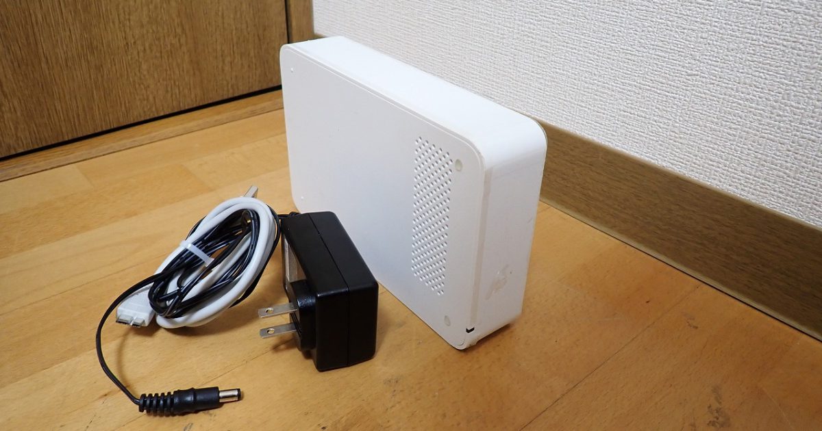 外付けハードディスク BUFFALO HD-LC1.0U3-WHD バッファロー HDD 1TB ホワイト テレビ パソコン