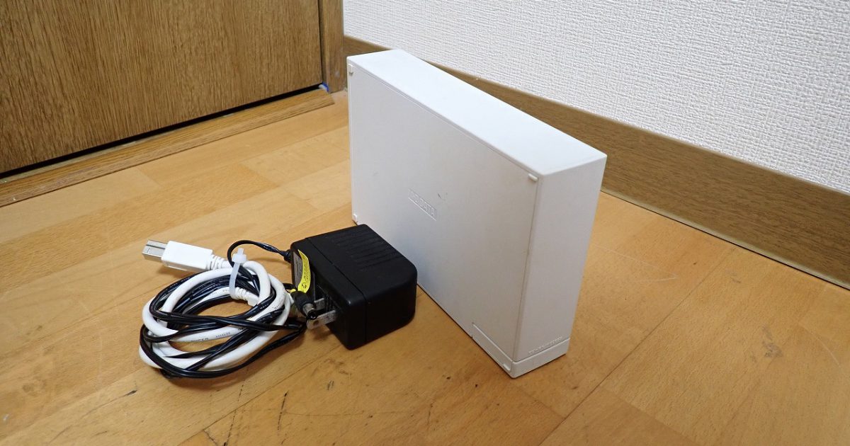 外付けハードディスク I-O DATA HDCL-UT1.0W アイ・オー・データ HDD 1TB テレビ パソコン ホワイト