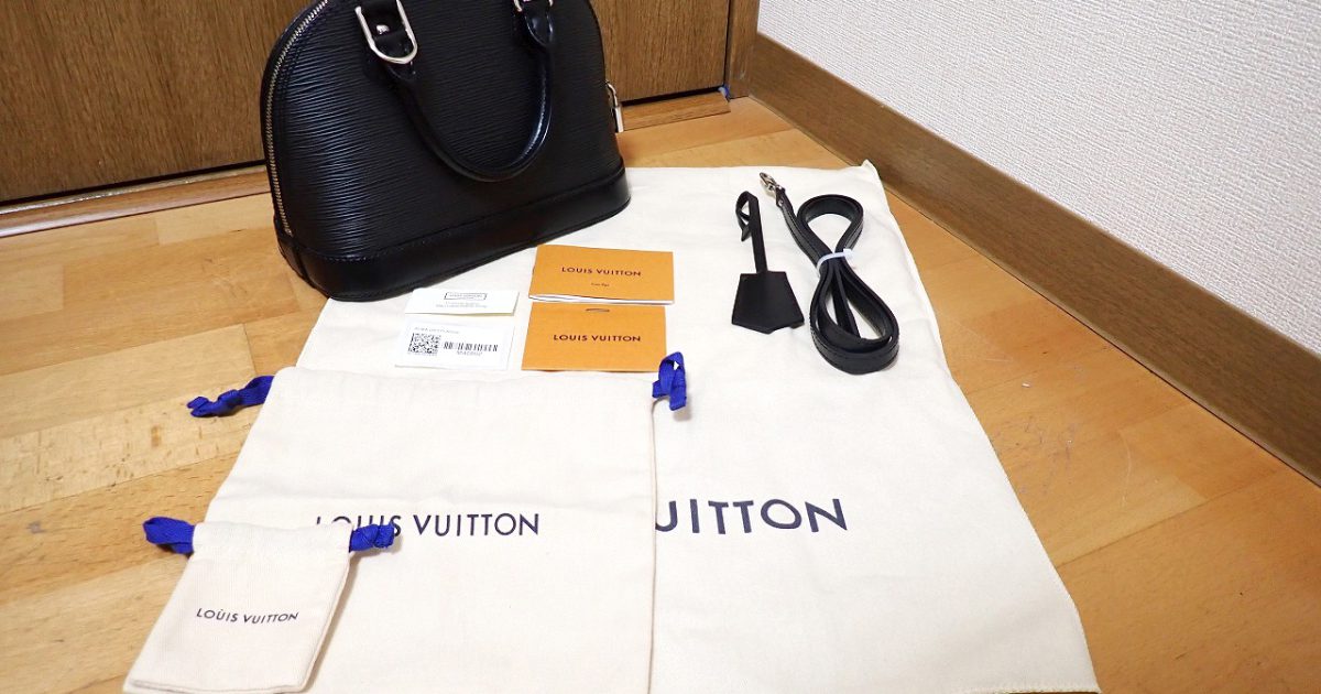 ショルダーバッグ LOUIS VUITTON LV ALMA BB EPI NOIR ルイヴィトン アルマBB エピ ノワール 2WAY ハンドバッグ ブラックレザー