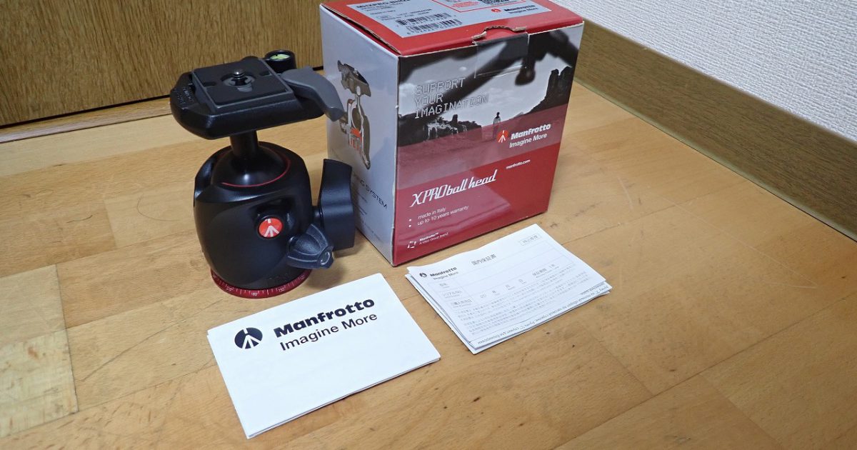 雲台 Manfrotto MHXPRO-BHQ2 マンフロット XPRO BALL HEAD WITH 200LP イタリア カメラ