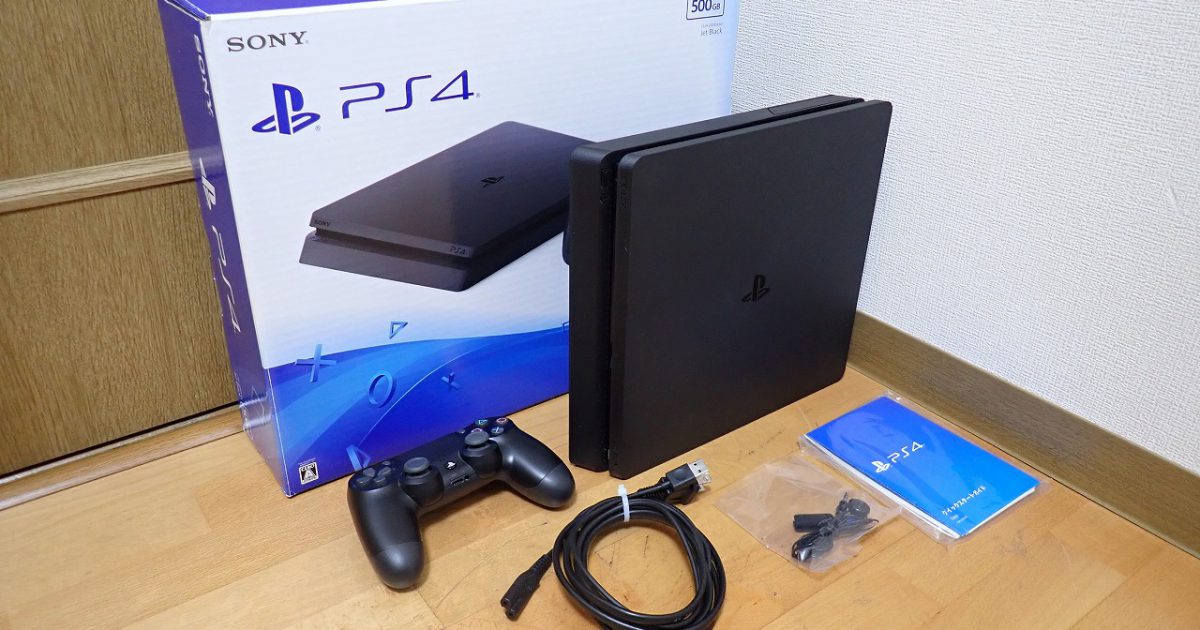 PS4 SONY CUH-2000A B01 プレイステーション4 プレステ4 PlayStation 4 ジェット ブラック 500GB