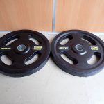 プレート iROTEC アイロテック ダンベル バーベル 20kg×2枚 合計40kg 44LBS 88LBS ラバー オリンピック 50mm 筋トレ