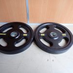 プレート iROTEC アイロテック ダンベル バーベル 10kg×2枚 合計20kg 22LBS 44LBS ラバー オリンピック 50mm 筋トレ