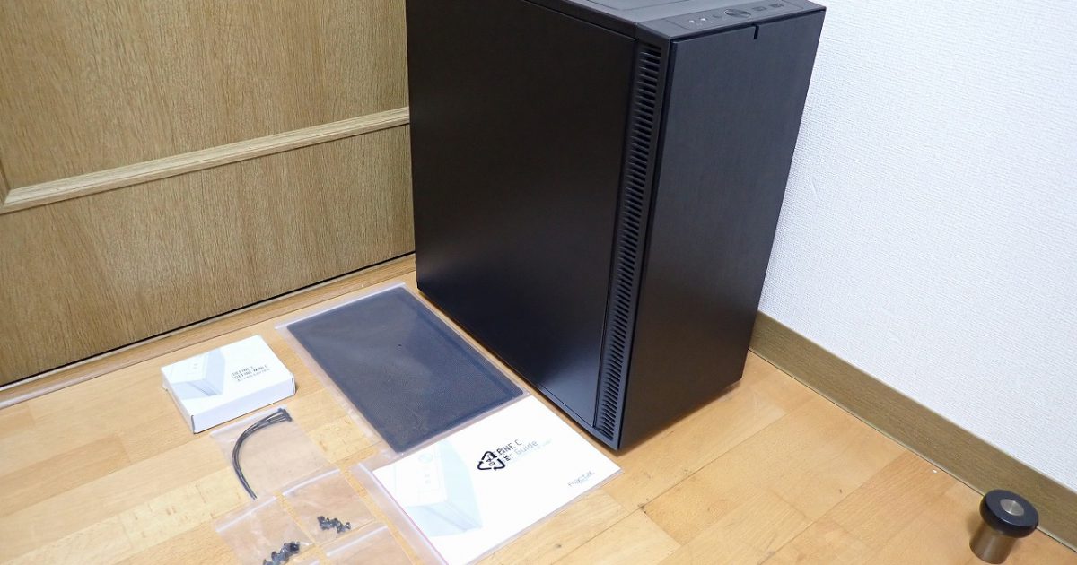 PCケース Fractal Design Define Mini C MicroATX Mini-ITX フラクタルデザイン ディファインミニ ミニタワー ミドルタワー