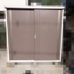 物置 TAKUBO タクボ グランプレステージ 幅1850×高さ1900×奥行900mm 2枚扉 ブラウン