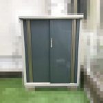 物置 TAKUBO M-117C タクボ グランプレステージジャスト 1120×750×1400mm 2枚扉 シェイドグレー