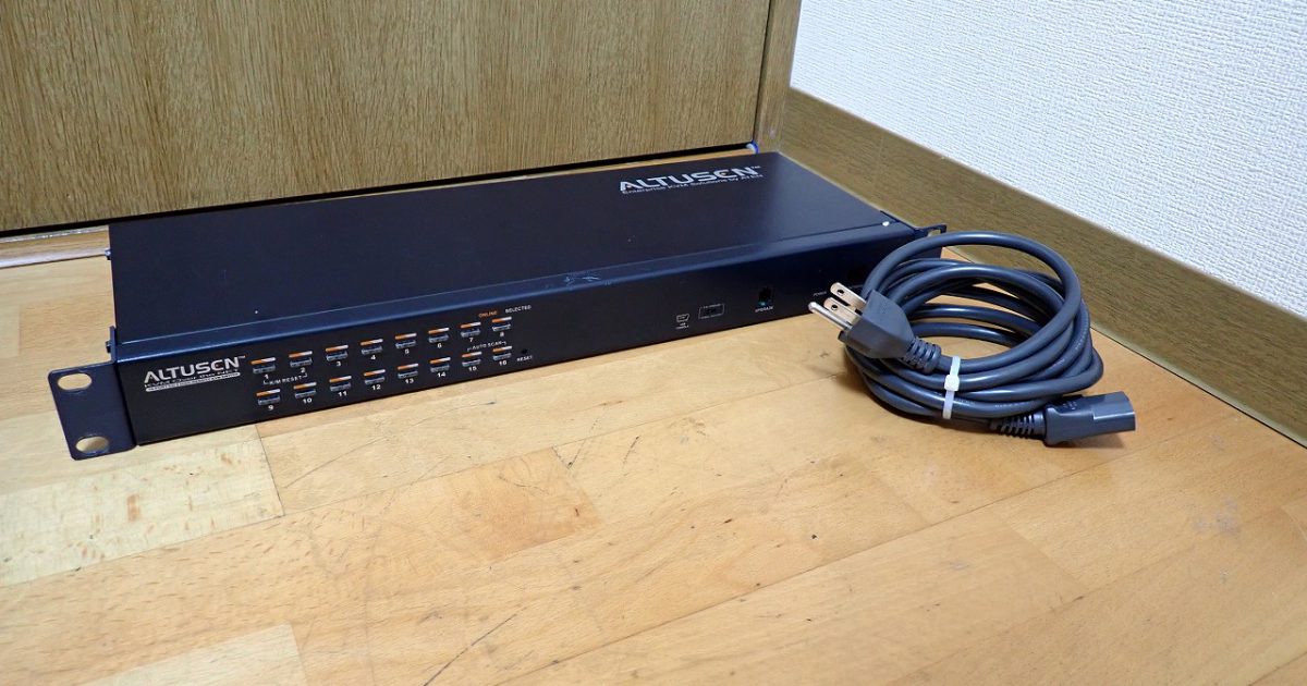 ATEN KH1516Ai 1ローカル リモート アクセス共有 16ポート カテゴリ5e IP-KVMスイッチ デイジーチェーン接続対応