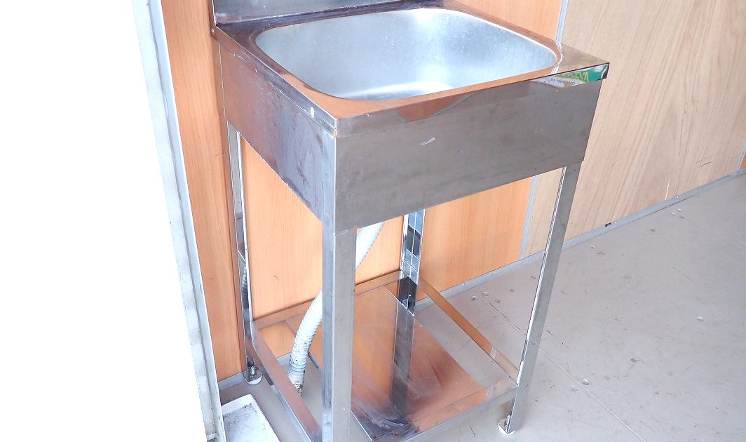 ステンレスシンク 約45×43×90cm 一槽 業務用 流し台 厨房