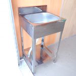 ステンレスシンク 約45×43×90cm 一槽 業務用 流し台 厨房