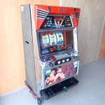パチスロ台 HEIWA アントニオ猪木自身がパチスロ機 闘魂継承 平和 オリンピア 4号機 スロット 実機 コイン機