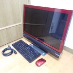 一体型パソコン NEC VALUESTAR W PC-VW770LS6R Win 8 Core i7 3630QM メモリ 8GB HDD 約3TB 23インチ B-CAS ワイヤレス