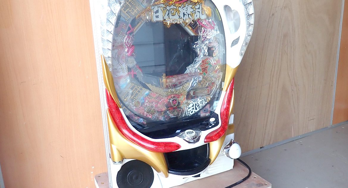 パチンコ台 HEIWA CR 百花繚乱 M5AX 平和 1&3&10&13 サムライガールズ コントローラー付き
